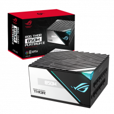 FUENTE DE PODER ASUS ROG THOR 850P2 GAMING, 850W, 80 PLUS PLATINUM, FULL MODULAR, ATX