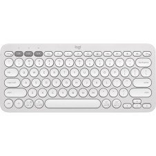 TECLADO LOGITECH PEBBLE KEYS 2 K380s BT MULTIDISP, WHITE