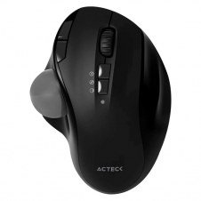 MOUSE INALAMBRICO ACTECK VIRTUOS ART MI790, 2400 DPI, NEGRO