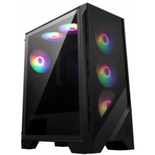 Gabinete MSI Mag Forge 120A Airflow Media Torre ATX 6 Ventiladores