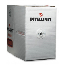 BOBINA INTELLINET CAT5E UTP 305 MTS CCA INTERIOR COLOR GRIS