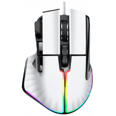 MOUSE GAME FACTOR LASER, PIXART 3370, 19K DPI, 6+1 BOTONES RGB