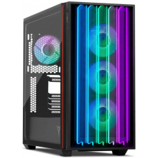 GABINETE YEYIAN GAMER MIRAGE X MID TOWER ATX/M-ATX/ITX/ RGB NEGRO