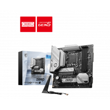 MOTHERBOARD INTEL MSI B760M PROJECT ZERO S-1700, DDR5, MATX