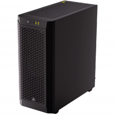 GABINETE CORSAIR 480T AIRFLOW, NEGRO, CRISTAL TEMPLADO, MED-TORRE