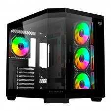 BALAM RUSH TANK MASTER 9600TB, ATX,1*USB 3.0, USB 2.0/ 3.0, NEGRO