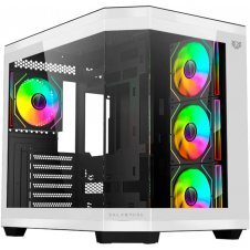 BALAM RUSH TANK MASTER 9600TB, ATX, 1*USB 3.0, BLANCO Y NEGRO