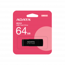 MEMORIA FLASH ADATA UC310 64GB USB 3.2 NEGRO (UC310-64G-RBK)