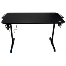 ESCRITORIO GAMING NACEB DE FIBRA DE CARBONO CON ILUMINACION LED