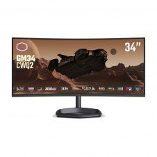 MONITOR CURVO COOLER MASTER GM34-CWQ2 34 PULGADAS, 165HZ, UWQHD