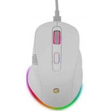 MOUSE GAMER GETTTECH INALAMBRICO/ALAMBRICO BLANCO RGB 6400 DPI 7 BOTONES