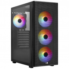 GABINETE AEROCOOL DESIGNER GBK V2 MID-TOWER ATX 4 VENTILADORES