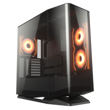 GABINETE COUGAR FV270 RGB BLACK MID-TOWER E-ATX 4 VENTILADORES