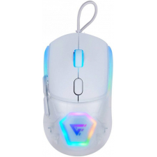 MOUSE GAME FACTOR CARCASAS INTERCAMBIABLES P3327 12K DPI RGB USB BLANCO