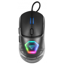 MOUSE GAME FACTOR CARCASAS INTERCAMBIABLES 12K DPI RGB USB NEGRO