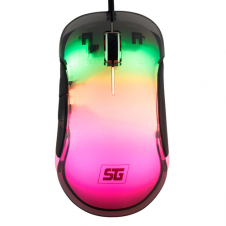 MOUSE START THE GAME ALAMBRICO RGB NEON 7,200 DPI TRANSPARENTE