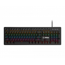 TECLADO MSI FORGE GK300 BLUE US TECLADO MECÁNICO 26 ANTI-GHOSTING