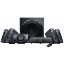 LOGITECH SISTEMA DE BOCINAS CON SUBWOOFER Z906, 5.1, 500W RMS, NEGRO 980-000474