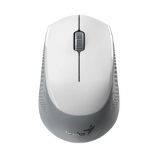 Mouse Optico Genius NX-8000S, Inalambrico 2.4Ghz/ Bluetooth, Botones Silenciosos, Color Blanco