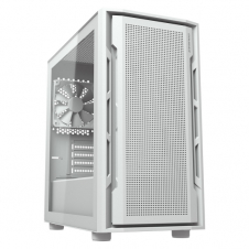 GABINETE COUGAR UNIFACE MINI RGB WHITE MINI-TOWER 3×FAN BLANCO