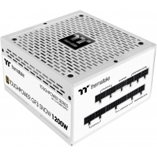 FUENTE DE PODER THERMALTAKE TOUGHPOWER GF3 SNOW 1200W, 80 PLUS GOLD, ATX 3.0, FULL MODULAR