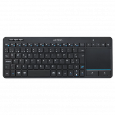 TECLADO ACTECK INSPIRE SMART TI707 INALAMBRICO + TOUCHPAD NEGRO