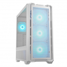 GABINETE COUGAR MX600 RGB WHITE FULL-TOWER 4 FAN ARGB USB-C BLANCO