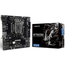 TARJETA MADRE BIOSTAR B760MX2-E D4, MICRO-ATX, LGA 1700, DDR4, PCIe 4.0, WI-FI 6E