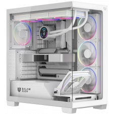 GABINETE GAMER TANK POLAR 7900 LEGEND SERIES MEDIA TORRE BLANCO