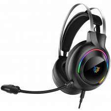 AUDÍFONOS GAMER BALAM RUSH HESIX II HS688 NEGRO