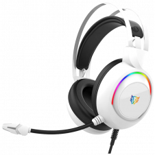AUDÍFONOS GAMER BALAM RUSH HESIX II HS688 BLANCO