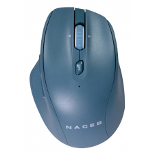 MOUSE INALAMBRICO NACEB DUAL MODE USB 2.4 BLUETOOTH 1600DPI AZUL