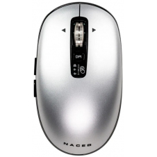 MOUSE INALAMBRICO NACEB SLIM GRIS USB BLUETOOTH 3200DPI