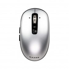 MOUSE INALAMBRICO NACEB SLIM GRIS USB BLUETOOTH 3200DPI