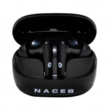 AUDIFONOS NACEB NA-0322 IN-EARS BLUETOOTH 5.3 USB TIPO C TACTIL
