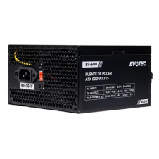 FUENTE DE PODER EVOTEC EV-600, 600W, ATX, NO MODULAR