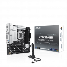 TARJETA MADRE ASUS PRIME Z890M-PLUS WIFI, MICRO-ATX, LGA 1851, DDR5, PCIe 5.0, WI-FI 7