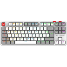 TECLADO MECÁNICO BALAM RUSH LEVEL PRO GK990 BLANCO