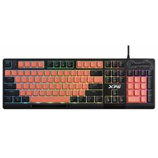 TECLADO GAMER XPG SEEKER MERA RGB USB MEMBRANA NEGRO CORAL INGLES