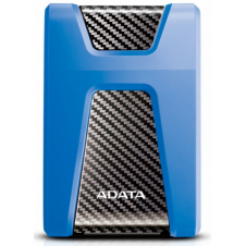 DISCO DURO EXTERNO ADATA HD650 2.5'', 1TB, USB 3.0, AZUL - PARA MAC/PC AHD650-1TU31-CBL