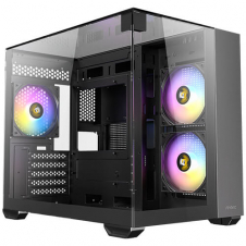 GABINETE ANTEC CX600M ARGB MINI-TOWER MICRO-ATX 3 FAN USB-C NEGRO