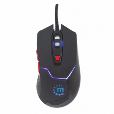 MOUSE GAMER MANHATTAN, HASTA 2400 DPI, 6 BOTONES