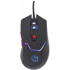 MOUSE GAMER MANHATTAN, HASTA 2400 DPI, 6 BOTONES