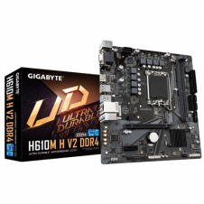 TARJETA MADRE GIGABYTE H610M H V2, MICRO-ATX, LGA 1700, DDR4, PCIe 4.0, HDMI