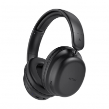 AUDÍFONOS ACTECK HONOUR 2 PLUS HP626 USB-C BLUETOOTH MIC NEGRO