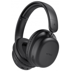 AUDÍFONOS ACTECK HONOUR 2 PLUS HP626 USB-C BLUETOOTH MIC NEGRO