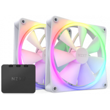 KIT 2 VENTILADORES NZXT F140 RGB 140MM BLANCO