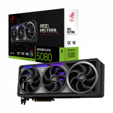TARJETA DE VIDEO ASUS ROG ASTRAL RTX 5080 OC 16GB GDDR7
