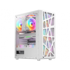 GABINETE GAMER FORMULA MANA, MID-TOWER, ATX, BLANCO