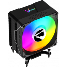DISIPADOR ICE BURG EX BLACK ARGB 120MM 6P INTEL/AMD 155MM COBRE